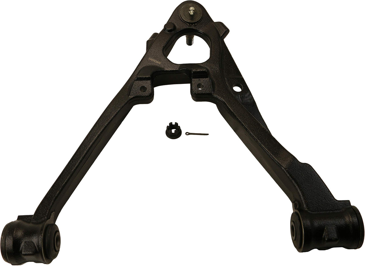 MOOG assembly installed on vehicle front right restoring steering precision