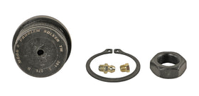 MOOG close-up of heat-treated ball stud highlighting strength and longevity