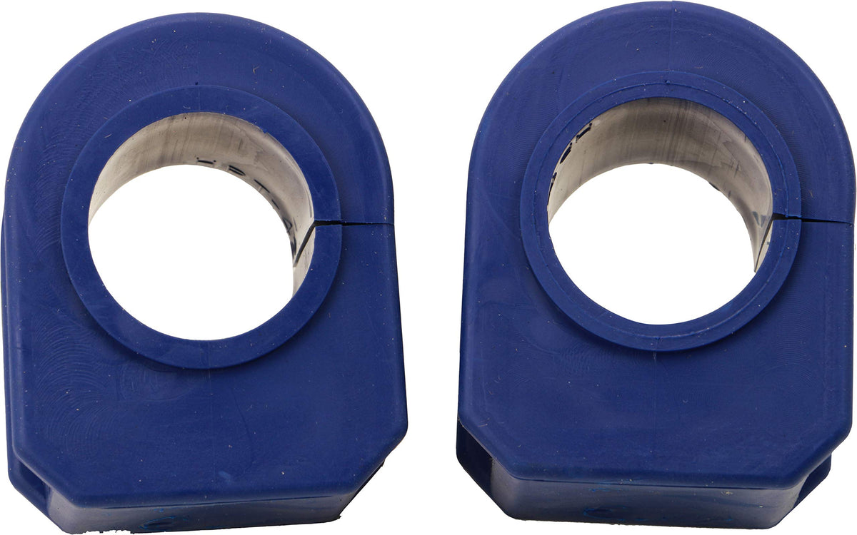 MOOG bushing closeup highlighting thermoplastic durability benefit