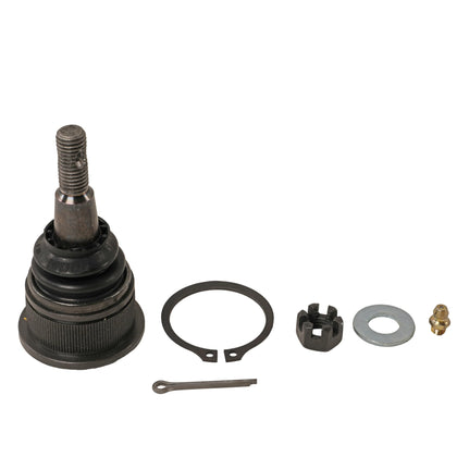 MOOG drag link front view showing robust construction and fitment benefit