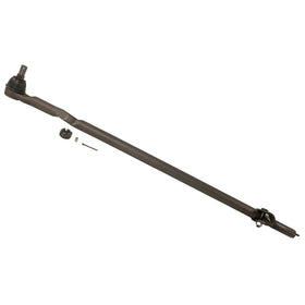 MOOG drag link front view showing solid construction and improved fit