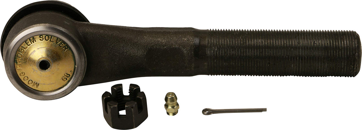 MOOG ES3624 close-up of ball joint demonstrating precise fit and smoother steering