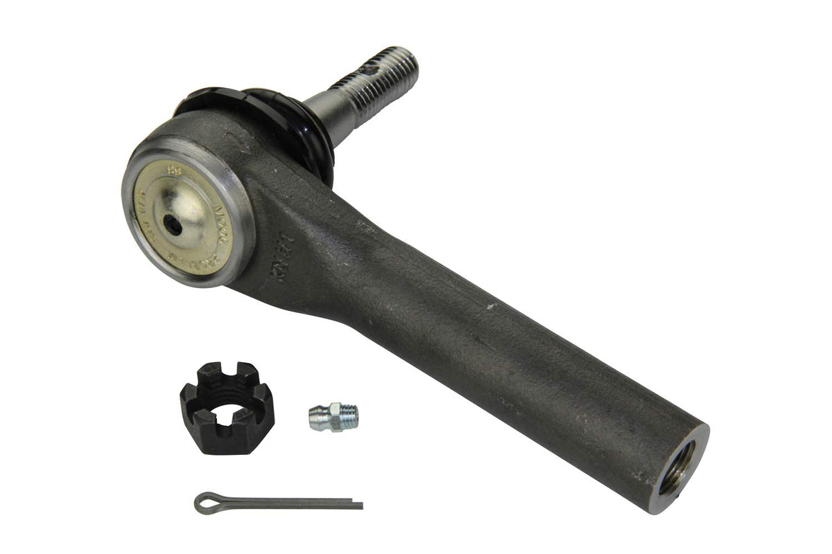 MOOG ES800948 close-up of threaded stud offering secure steering connection