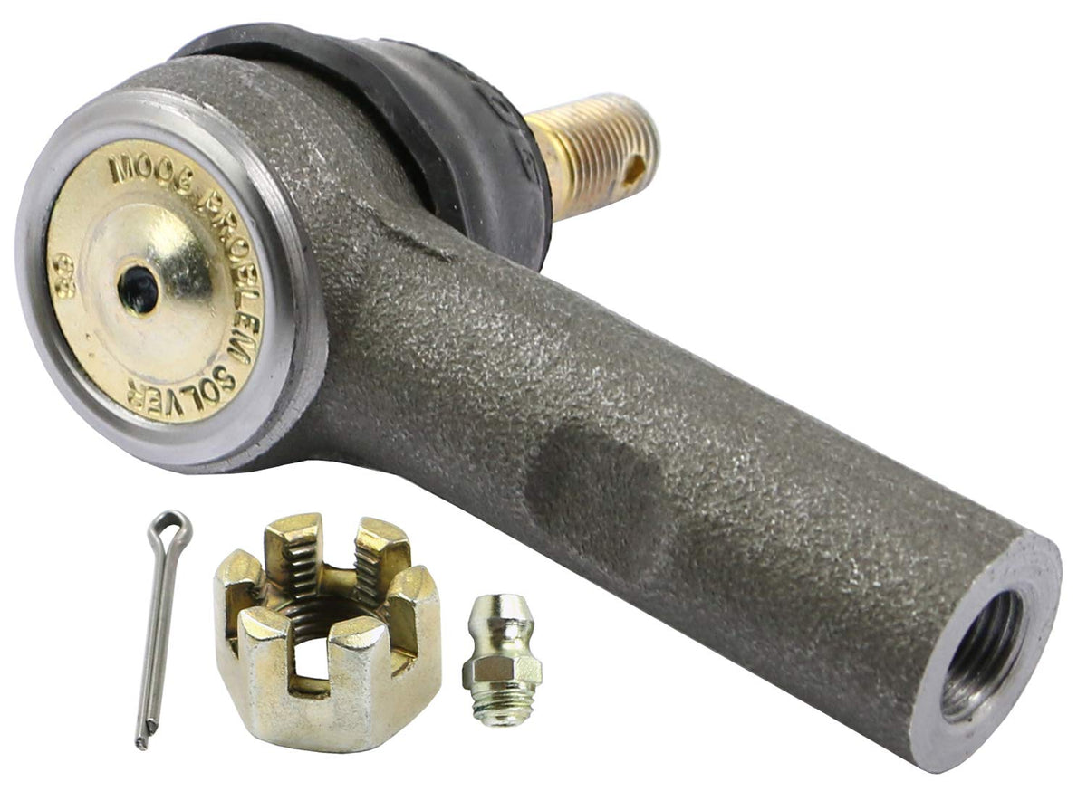 MOOG ES801123 ball joint close-up showing durable components for smoother steering