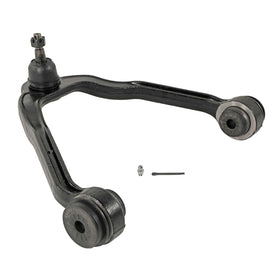 MOOG close-up of ball joint seal and reinforced arm highlighting corrosion resistance