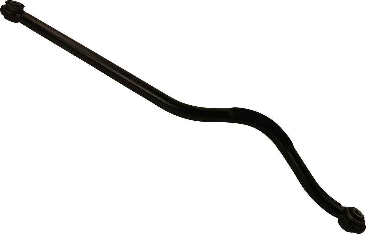 MOOG front suspension track bar front view showing durable finish and fit