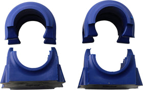 MOOG close-up of thermoplastic bushing texture highlighting durable material and wear resistance
