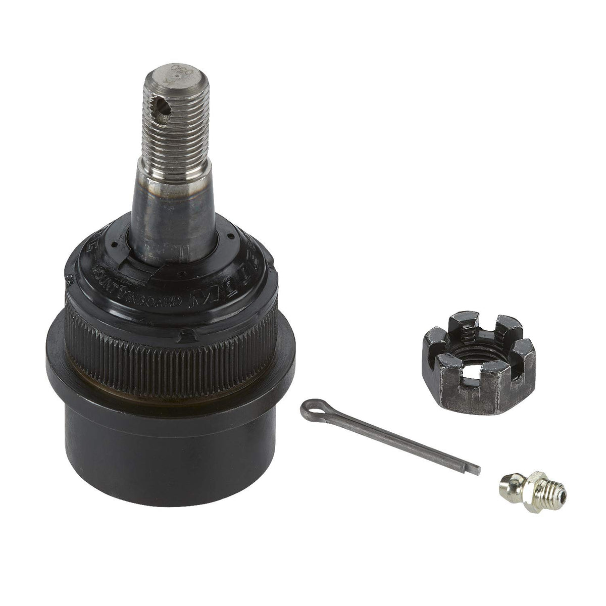 MOOG K3134T front view showing full ball joint assembly and durable finish