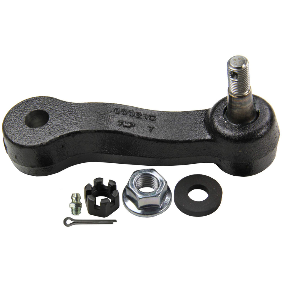 MOOG K6535HD front view showing mounting points and heavy-duty arm for precise steering