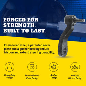 MOOG K6536 patented cover plate detail protecting against debris