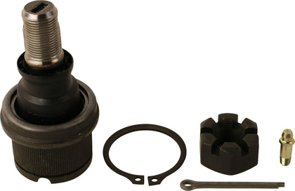 MOOG K7467 front view showing ball joint and benefits for reliable steering