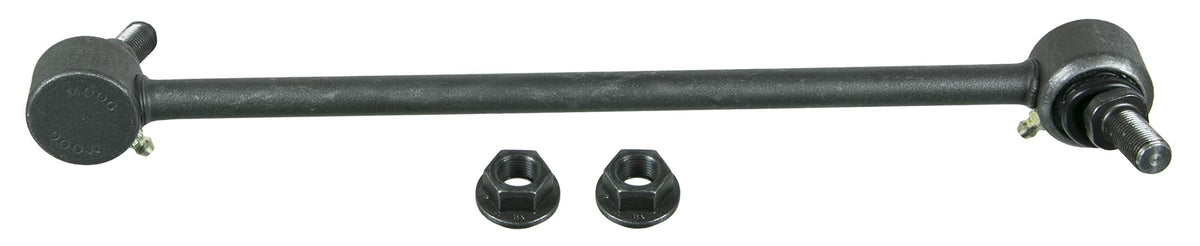 MOOG close-up of ball joint showing metal bearing for smoother steering response