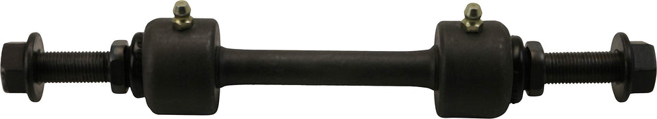 MOOG stabilizer bar link front view showing overall shape and fit benefits