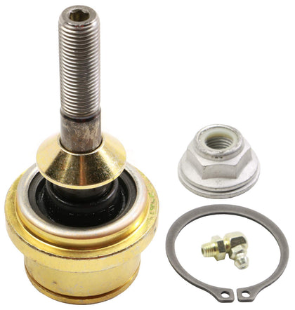 MOOG K80141 front view showing ball joint and stud for reliable replacement