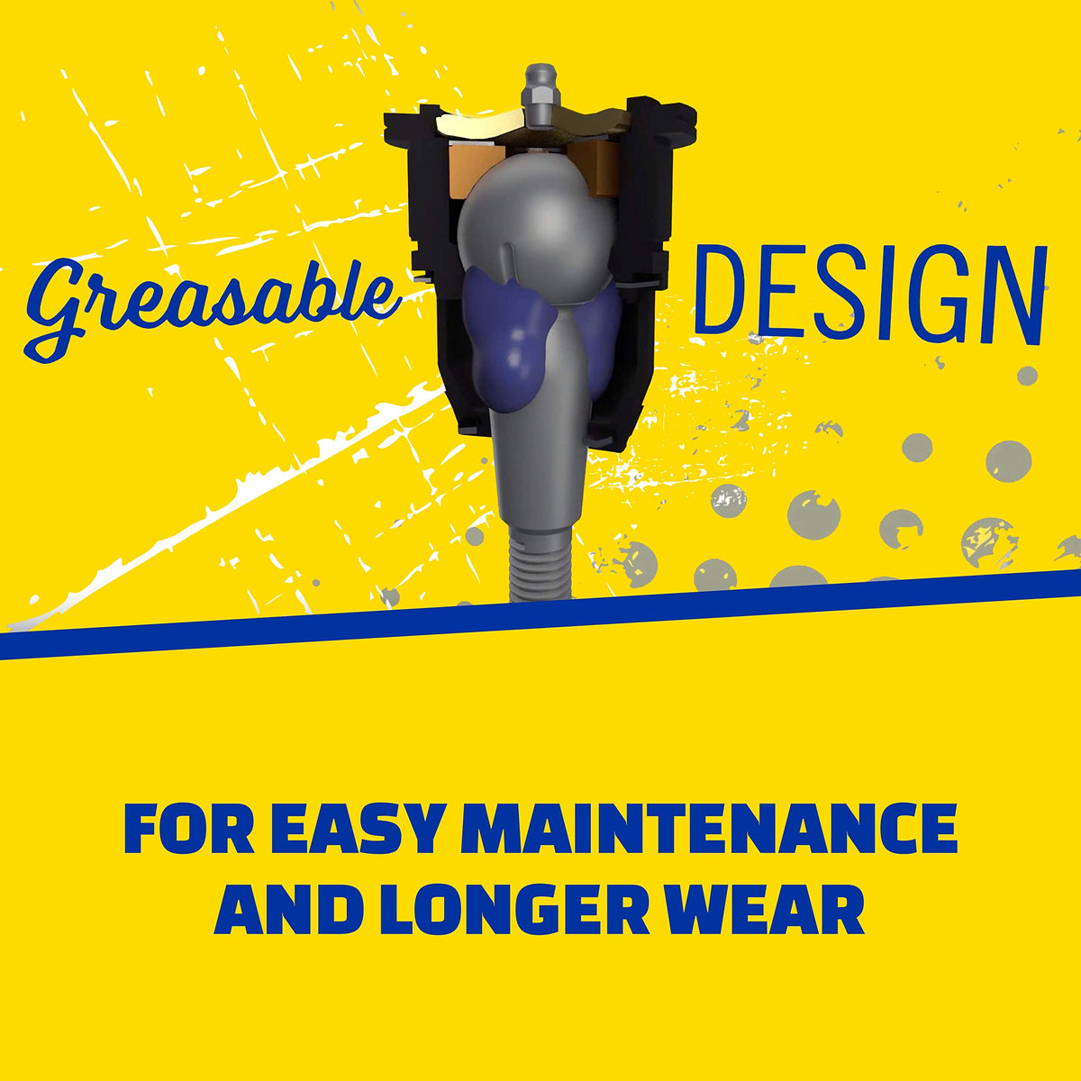 MOOG K80767 protective boot closeup demonstrating contamination protection for longer life