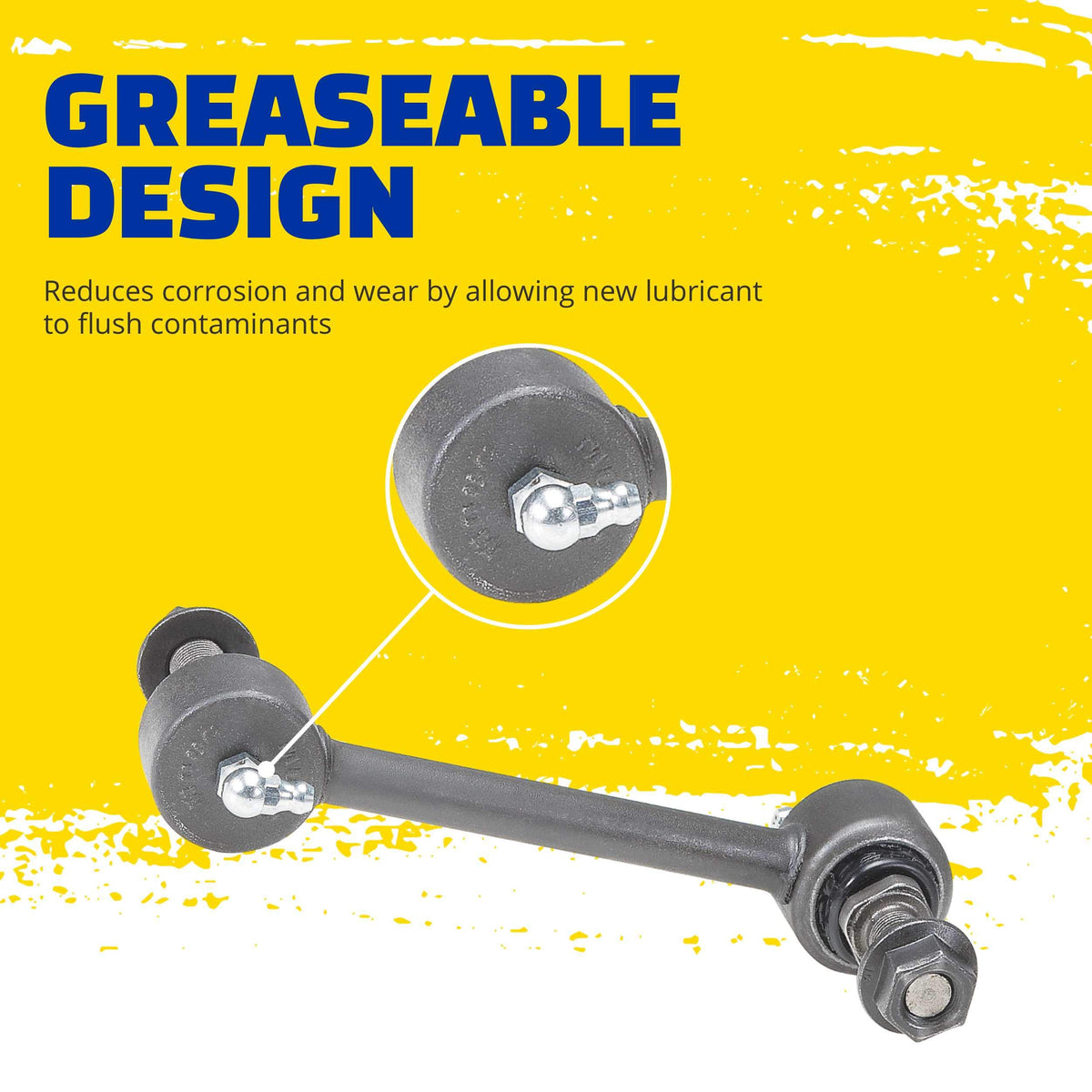 MOOG K90454 connecting rod profile demonstrating strength and durability