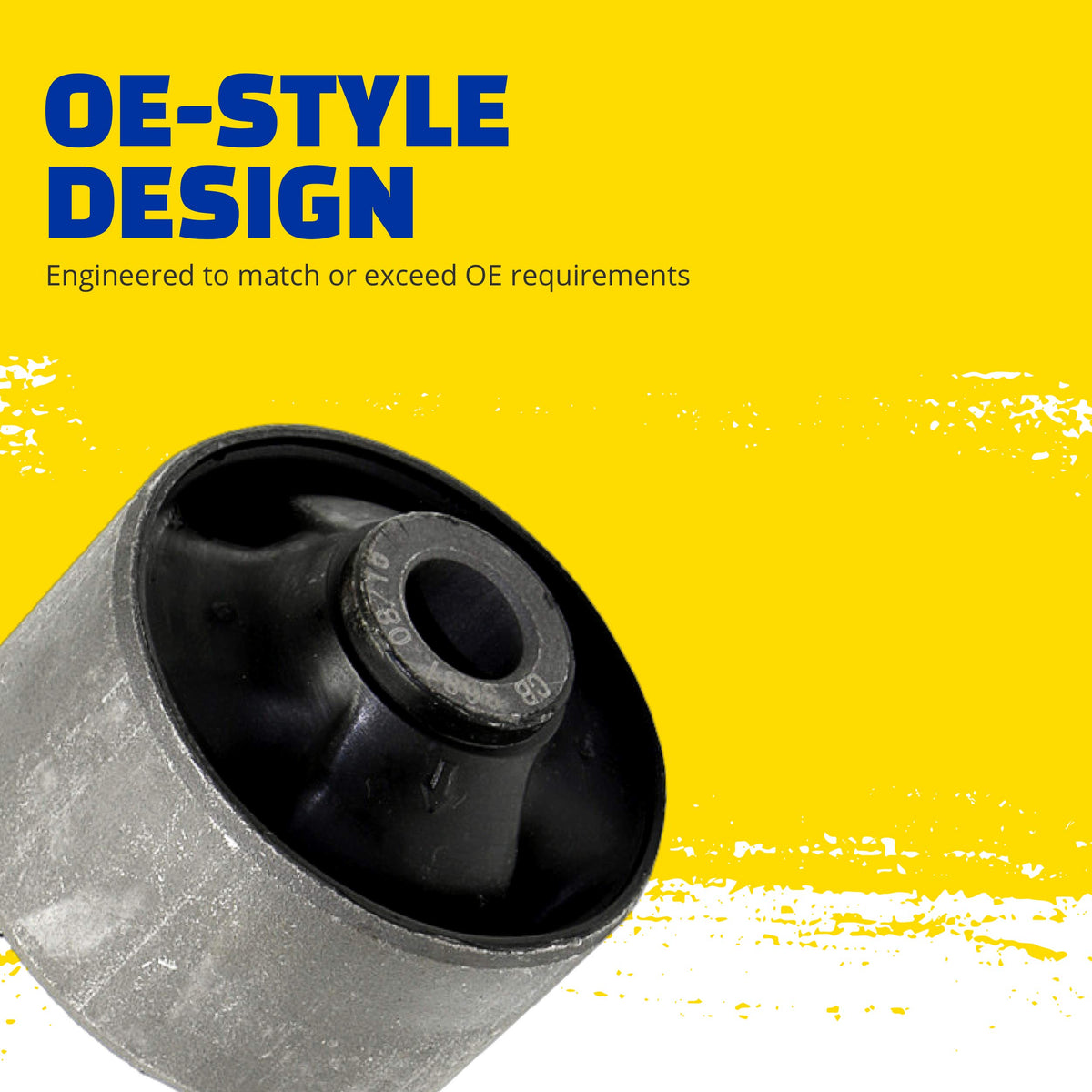MOOG labeled component markings indicating OE-style fit and easy identification