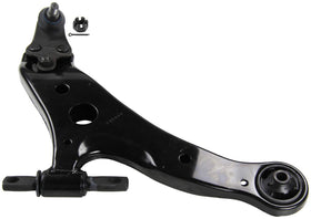MOOG front right arm packaging showing part and benefits