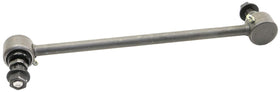 MOOG sway bar link front view showing robust design and improved handling