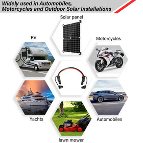 MOOKEERF SAE polarity-reverse adapter detail ensuring safe compatibility between devices