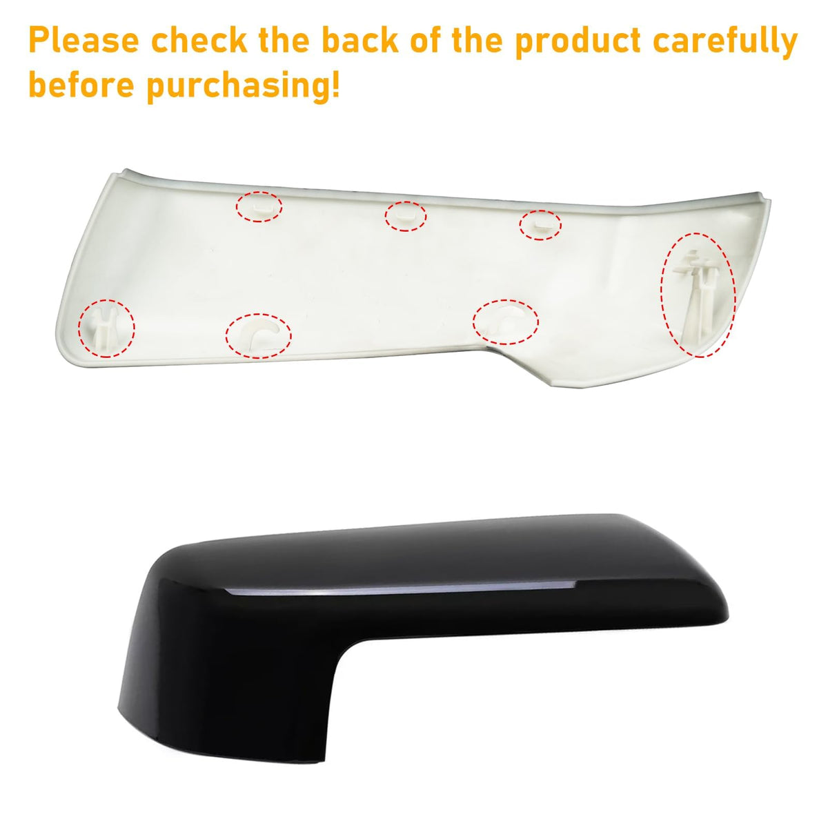 Moonlinks rear buckle attachment showing easy clip-in installation advantage