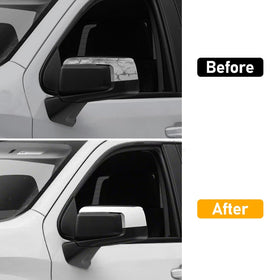 Moonlinks installed on driver mirror showing OEM-like appearance benefit