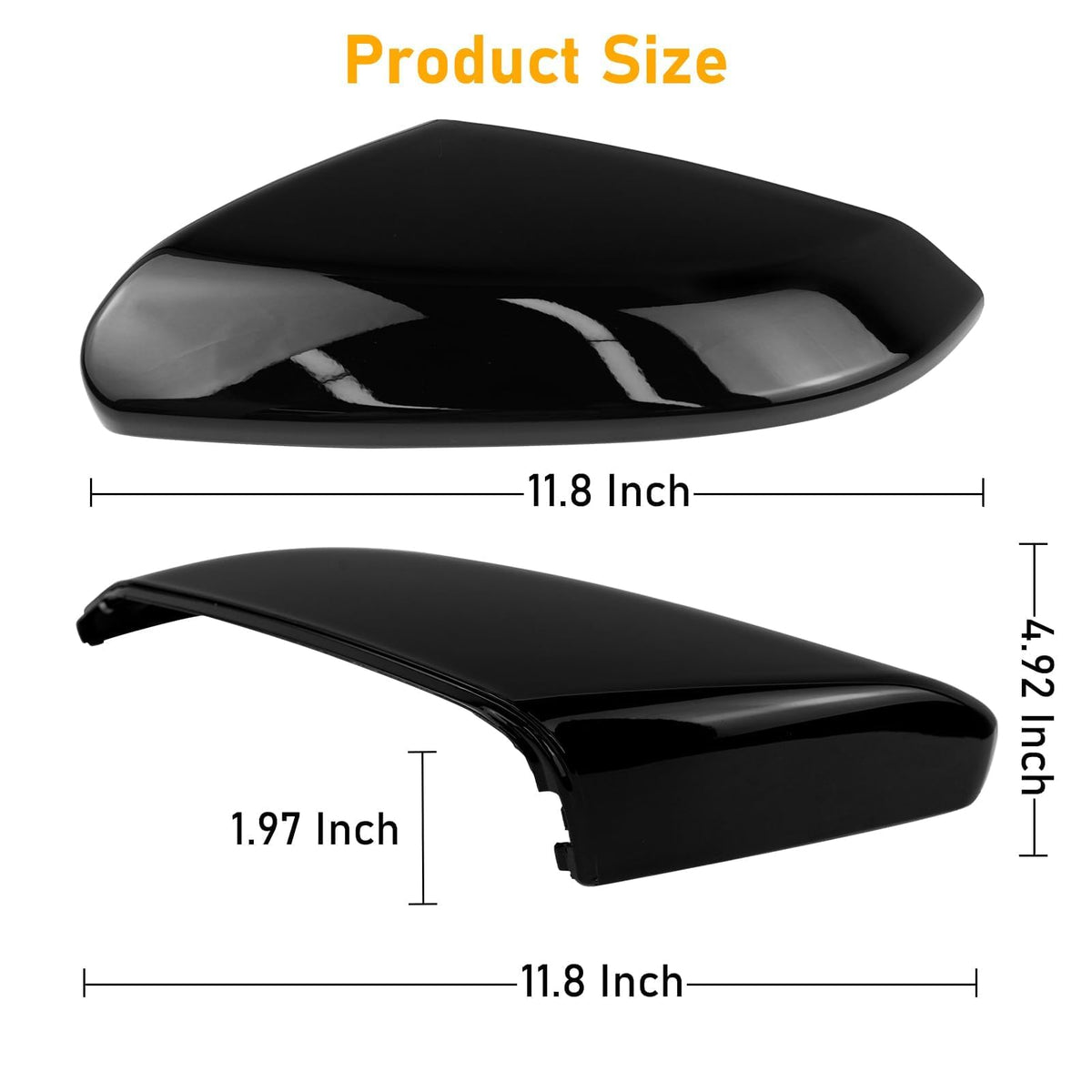 Moonlinks lifestyle shot driving angle showing streamlined mirror profile and cohesive styling