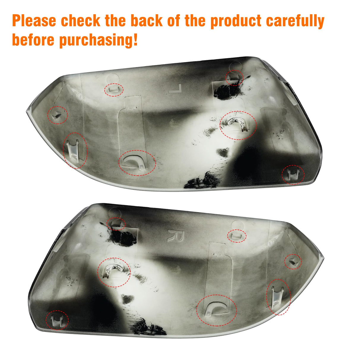 Moonlinks clip mechanism detail showing secure snap-on fit and reliable hold