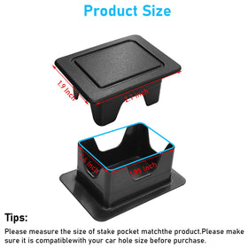 Moonlinks cover next to ruler showing exact scale for proper fitment