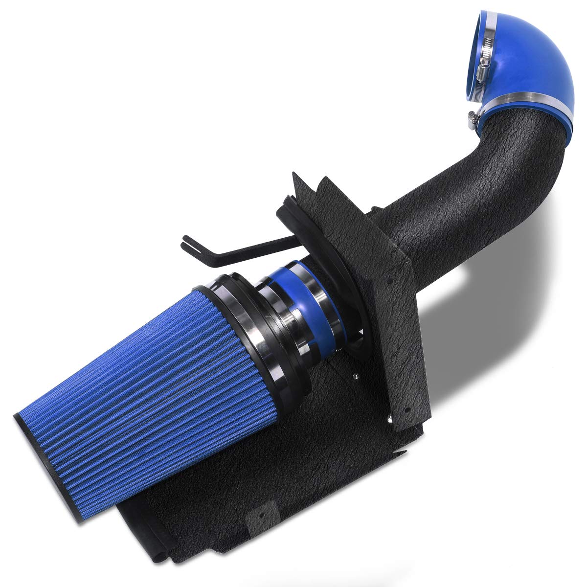 MOOSUN front view of intake kit showing clean fit and improved airflow