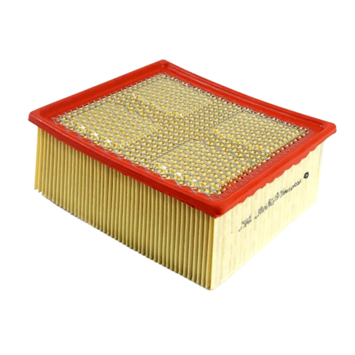 Mopar engine air filter front view showing pleats and OEM fit for reliable filtration