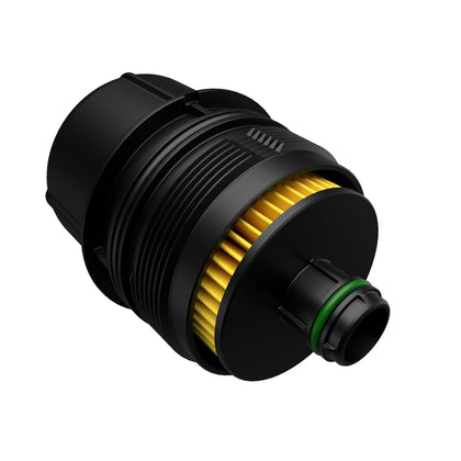 Mopar engine oil filter front label showing part number and OEM fit benefits