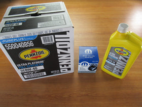Mopar front packaging showing kit contents and correct part numbers for easy verification