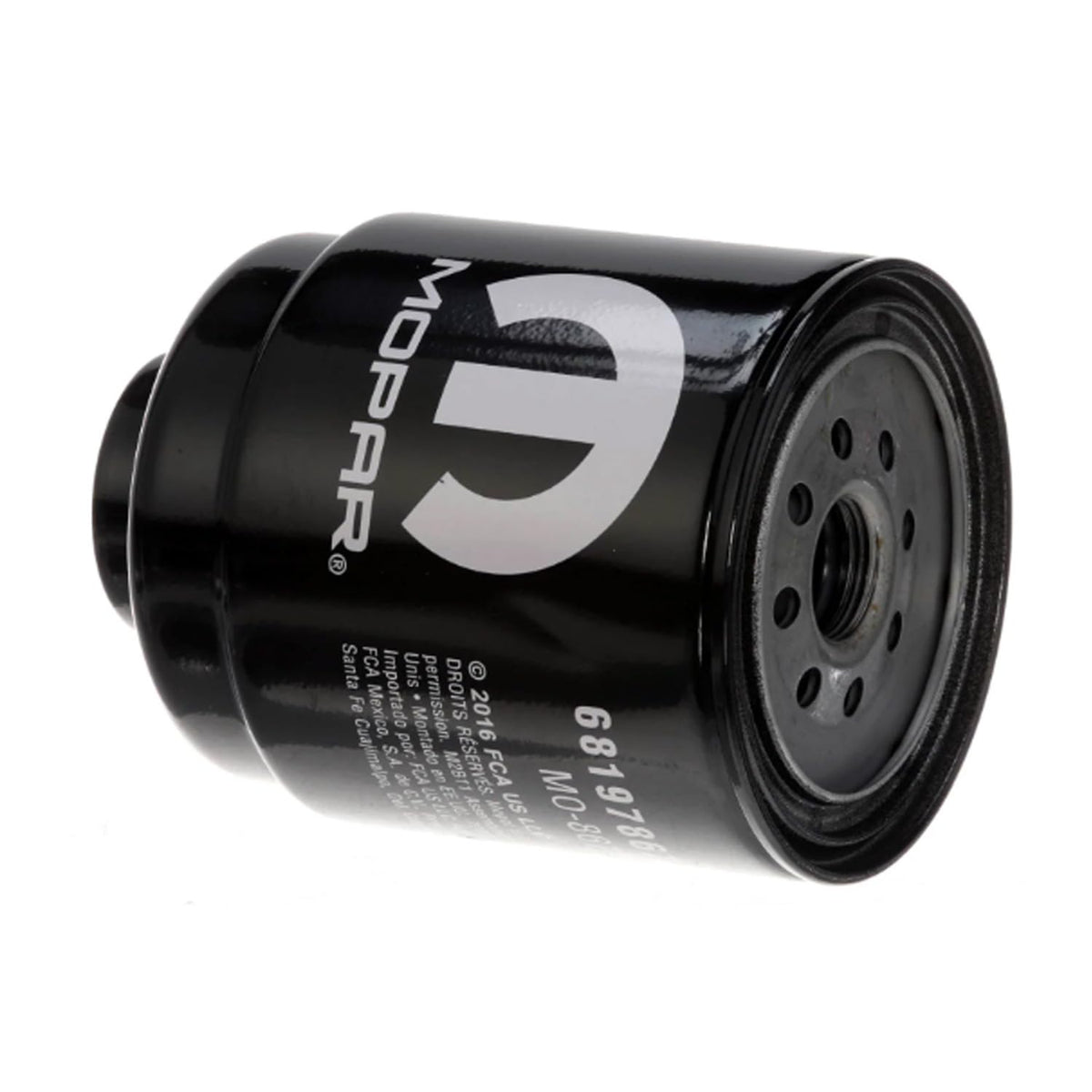 Mopar front packaging view showing filter kit ready-to-install and OEM fit