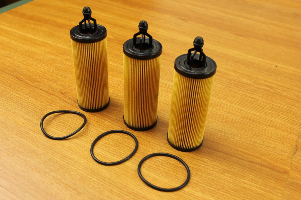 Mopar oil filter side profile showing threads and dimensions for correct fit