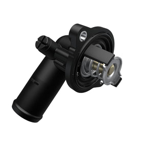 Mopar thermostat housing front view showing precise fit and reliable sealing