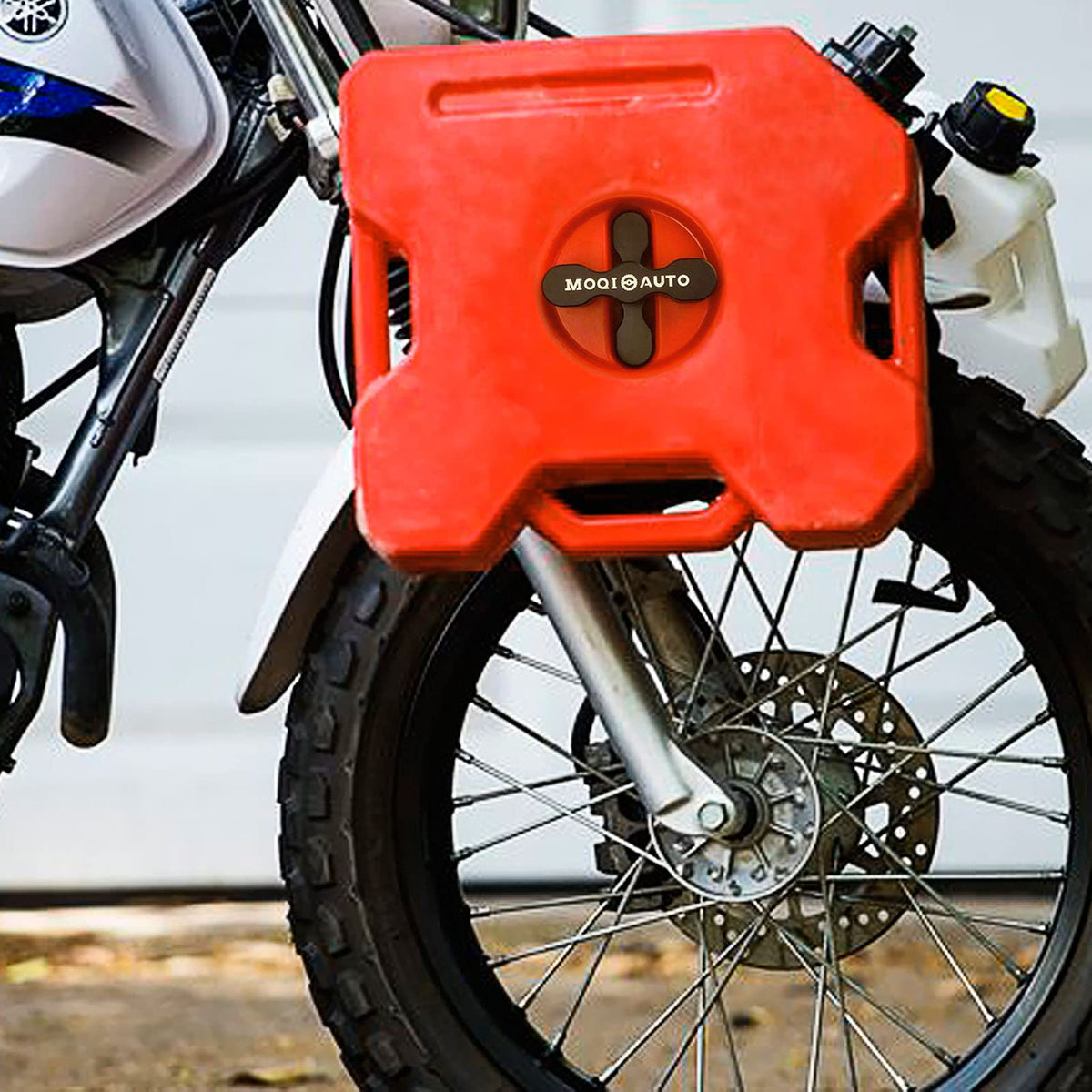 MOQIauto RX-PM keyed lock detail emphasizing secure locking benefit
