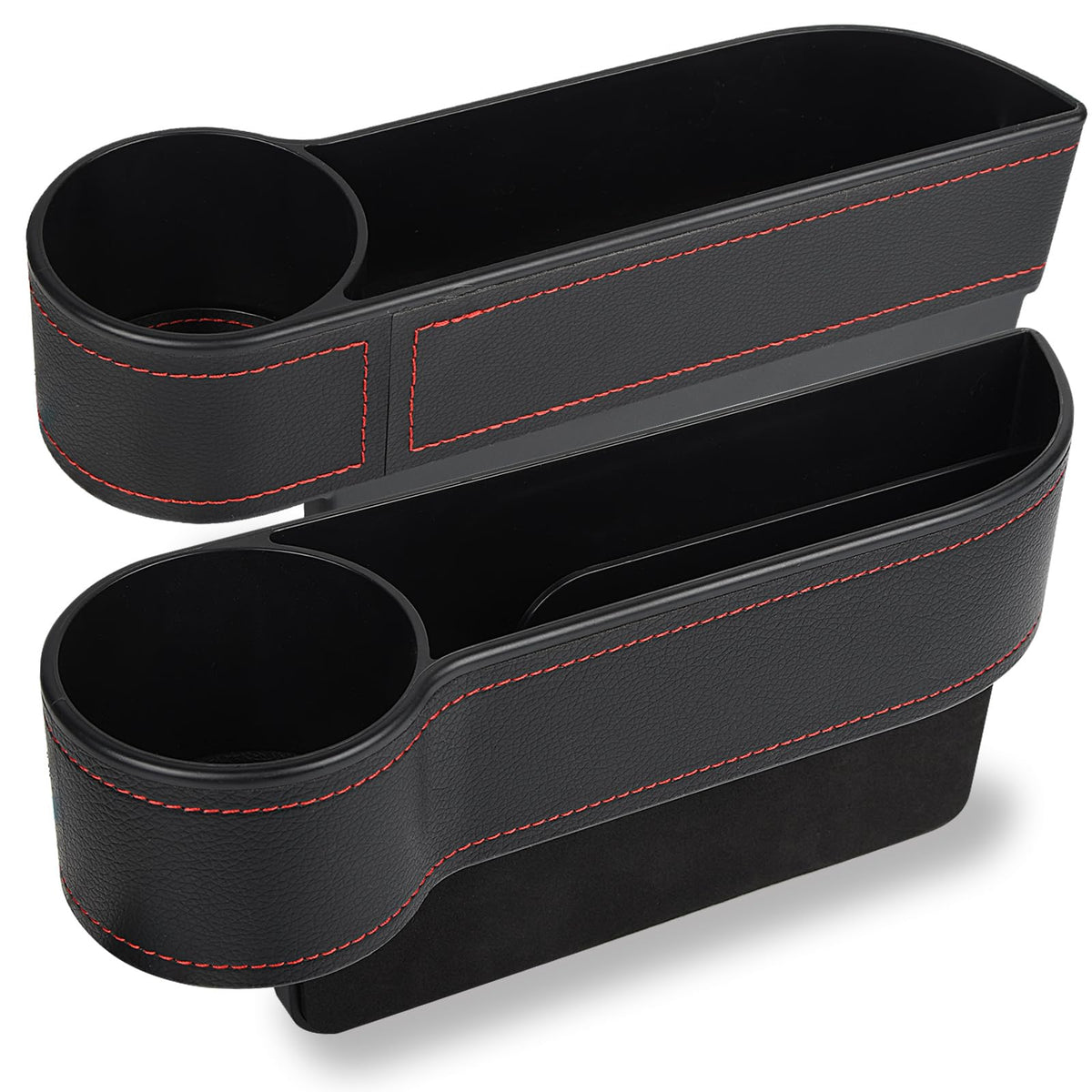 MORDEN MS front view showing two seat gap organizers and tidy storage benefit