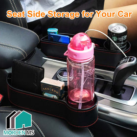 MORDEN MS installed in car interior demonstrating organized cabin benefit