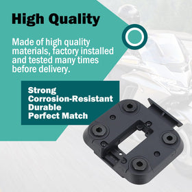MoreFiiCo bracket next to ruler showing exact scale and fitment