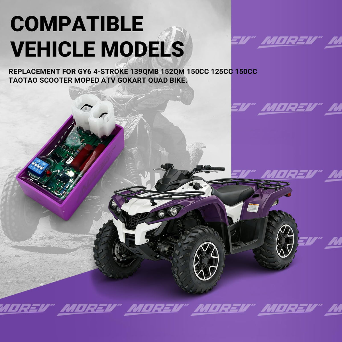 MOREV surface detail highlighting heat-resistant casing that protects internal circuitry