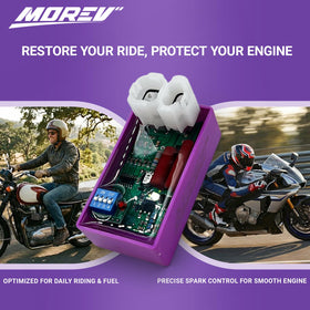 MOREV side detail of mounting holes for secure, direct bolt-on installation