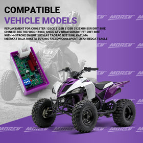MOREV side profile highlighting mounting holes and bracket alignment for secure installation