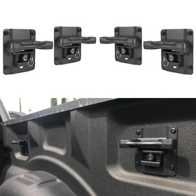 Morkot front packaging showing 4 tie down anchors and included hardware for quick install