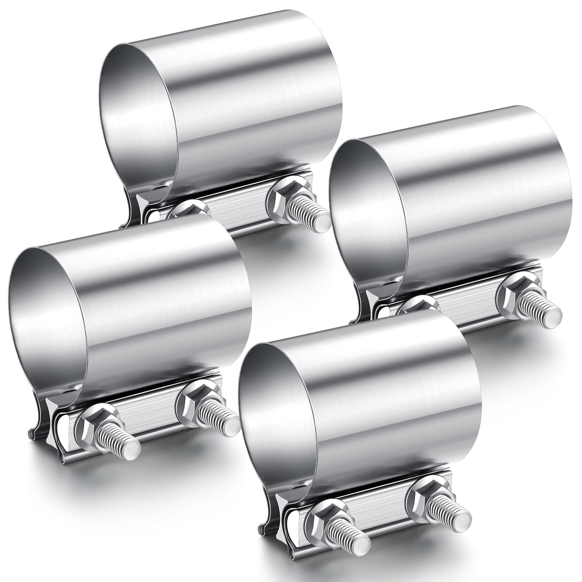MorningRo front view of 4-pack clamps showing complete kit and quick replacement benefit