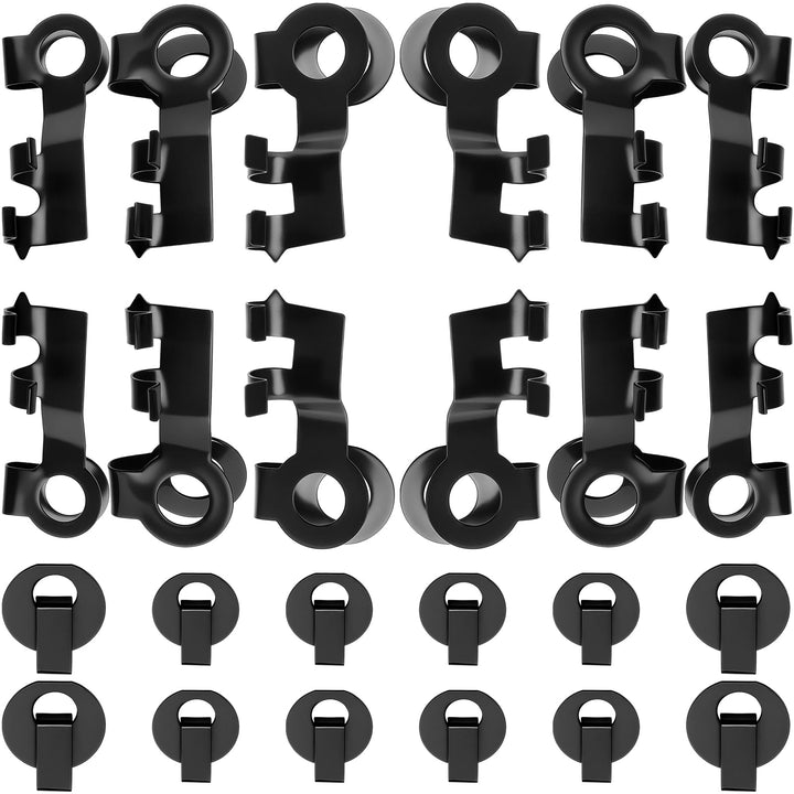 MorningRo front packaging showing 24-piece linkage clip assortment and quick identification