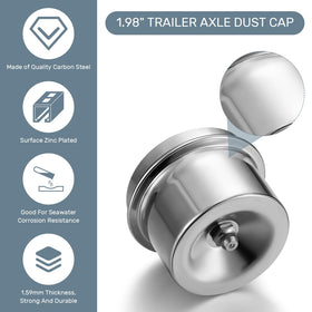 MorningRo installed on axle demonstrating secure fit and bearing protection
