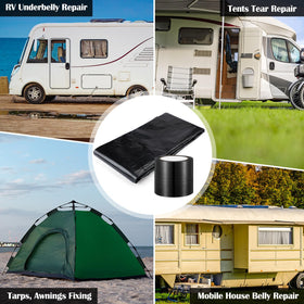MorningRo repaired camper underbelly in outdoor setting demonstrating improved protection