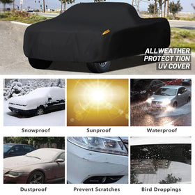MORNYRAY cover on truck displaying fit for 210–230 inch trucks for size clarity