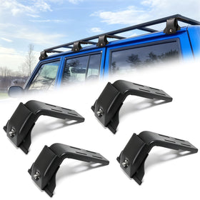 Moroayop front view installed on Jeep showing secure roof mounting benefit